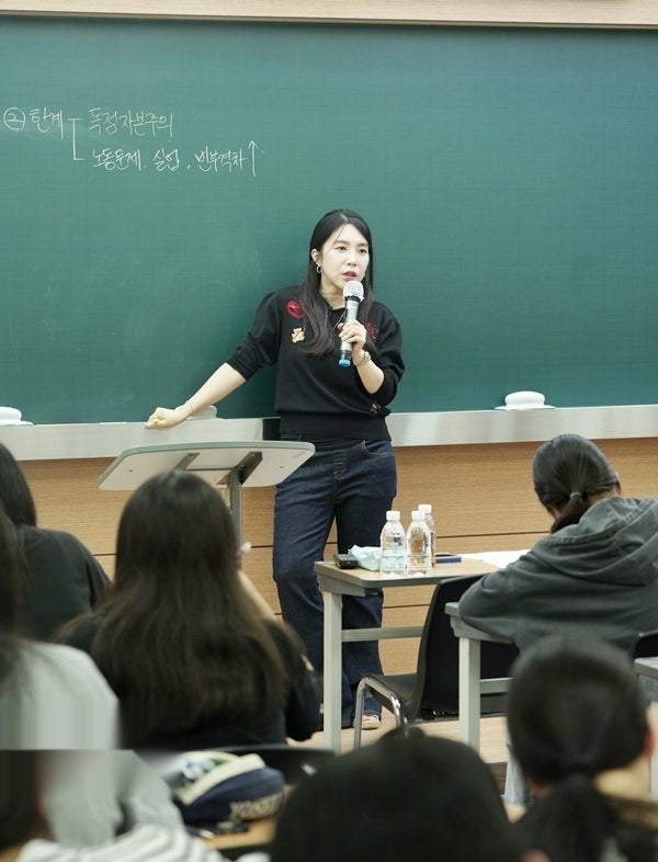 시대인재 사회 통합사회 통사 배인영 쌤 대치동 현장 강의 유튜브 촬영했어요 장소는 농협관